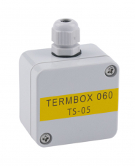Датчик температуры TERMBOX060 TS05 (аналоговый, -50°C…+40°C, ±1°C, IP65, 52x50x35 мм, M12)
