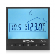 Терморегулятор сенсорный Kvolta Otlis, черный