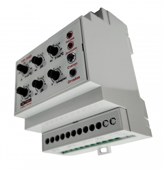 Терморегулятор ТР-340 (-20 ºС…20ºС, 16А, ST22, WS, TSP01)