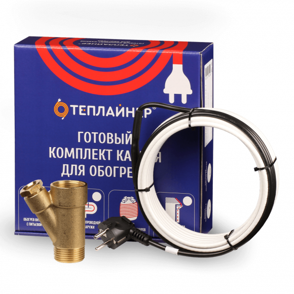 Греющий кабель ТЕПЛАЙНЕР PRAKTIK КСВ-10, 80 Вт, 8 м Греющий кабель ТЕПЛАЙНЕР PRAKTIK КСВ-10, 80 Вт, 8 м