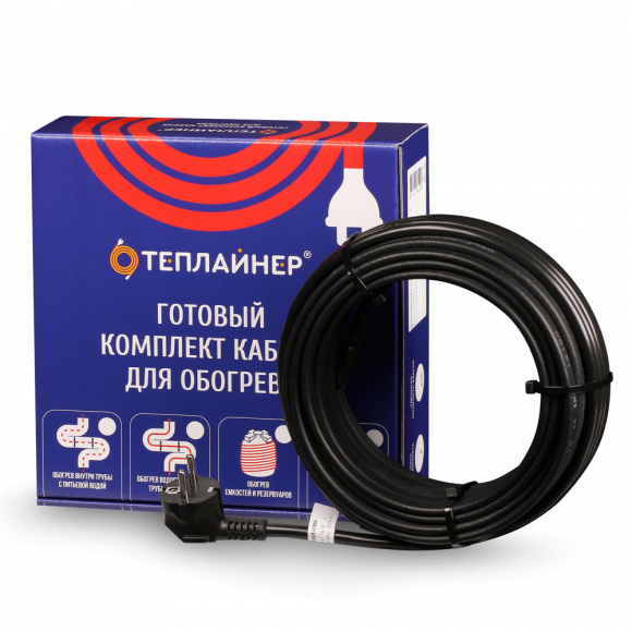 Греющий кабель ТЕПЛАЙНЕР PROFI КСЕ-24, 528 Вт, 22 м Греющий кабель ТЕПЛАЙНЕР PROFI КСЕ-24, 528 Вт, 22 м