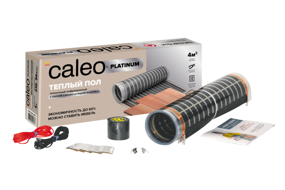 Пленочный теплый пол Caleo PLATINUM 230 Вт/м2, 6 м2 Пленочный теплый пол Caleo PLATINUM 230 Вт/м2, 6 м2